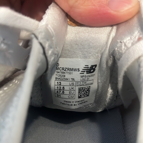 New Balance Fresh Foam Cruz v1 Reissue Shoe Men's Size 13 White Sneaker . - Picture 6 of 6